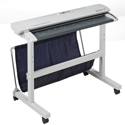 Colortrac SmartLF SC 36c A0 Colour Document Scanner shown on floor stand (not included)