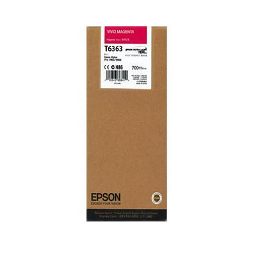 Epson T636300 Vivid Magenta Ink Tank Cartridge 700ml C13T636300 boxed