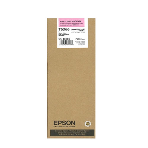 Epson T636600 Vivid Light Magenta Ink Tank Cartridge 700ml C13T636600 boxed
