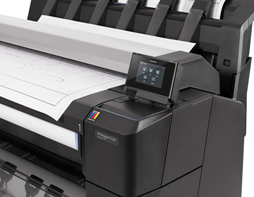 HP DesignJet T2530 eMFP - A0 36" inch - Colour Dual Roll Printer Scanner Copier - L2Y25A