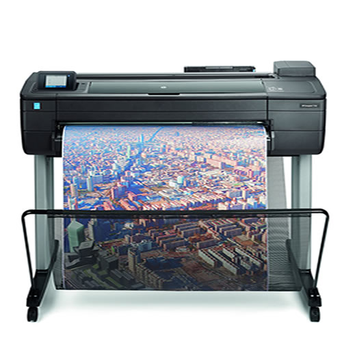 HP DesignJet T730 Printer - 36" inch A0 CAD & General Purpose Wi-Fi Enabled Plotter - F9A29A