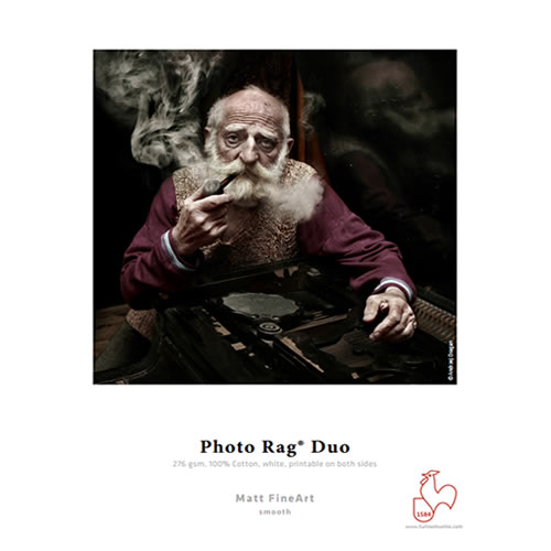 Hahnemühle Photo Rag® Duo 276gsm - Digital Fine Art Cotton Paper Media - A2 x 25 sheets - 10641604 - express delivery from GDS - Graphic Design Supplies Ltd