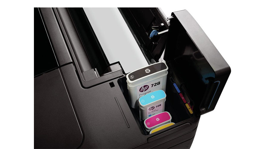 HP DesignJet T830 MFP - 24" inch - A1 - 4 Colour - CAD & General Purpose Wide Format Printer/Plotter | Scanner | Copier | MFP - F9A28A