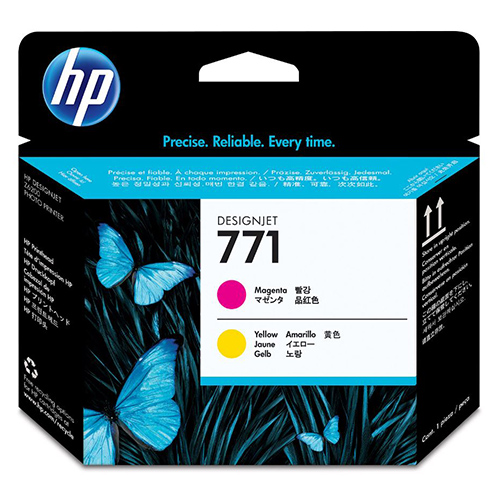 HP 771 Printhead - Magenta & Yellow - for Z6200 & Z6600 & Z6800 Printers - CE018A