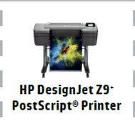 HP DesignJet Z9 PostScript Printer