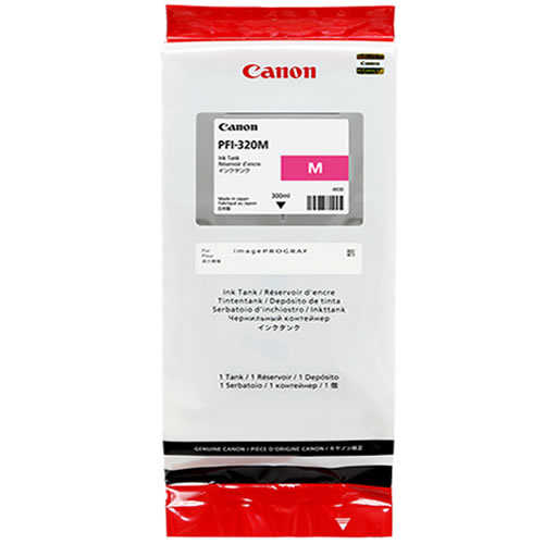 Canon PFI-320M Printer Ink Cartridge |  Magenta Ink Tank | 300ml | 2892C001AA