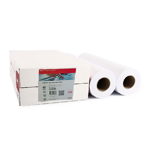 Canon TM-200 Printer Paper Rolls | LFM054 Red Label Uncoated Paper | 75gsm | 11.69" | 297mm x 175mt | A3 | 3" inch core | Twin Pack | 97003494/TM-200
