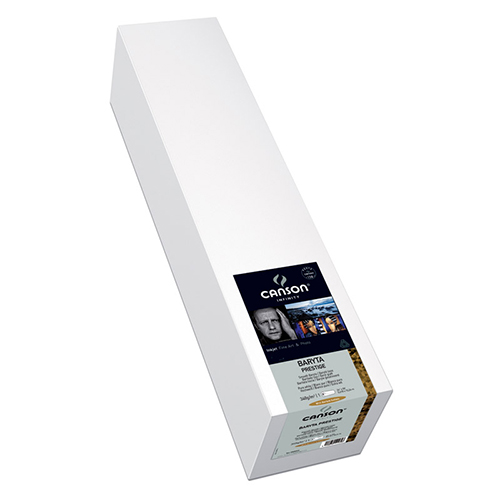 Canson Infinity Baryta Prestige 340 Extra Smooth Gloss Paper Roll - 340gsm - 44" inch - 1118mm x 15.2mt - C0083958