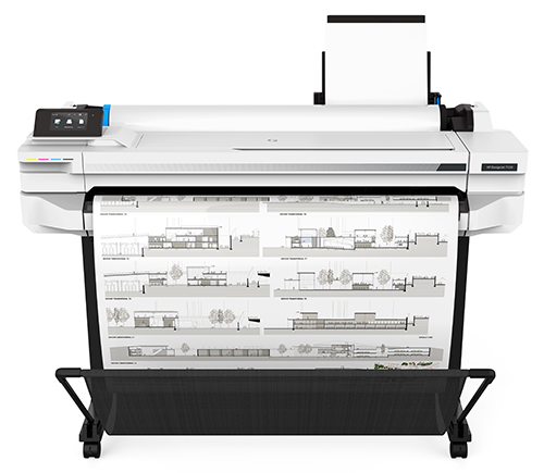 HP DesignJet T530 Printer | 36" inch | A0 | 4 Colour | CAD & General Purpose Technical Plotter | 5ZY62A