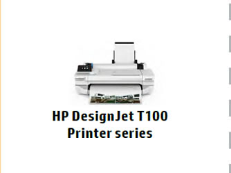 HP DesignJet T100 Printer Series