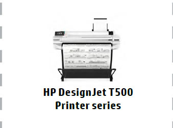 HP DesignJet T500 Printer Series