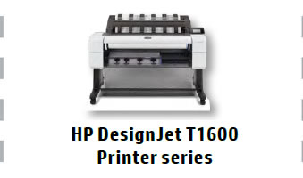 HP DesignJet T1600 Printer Series