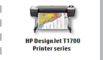 HP DesignJet T1700 Printer Series
