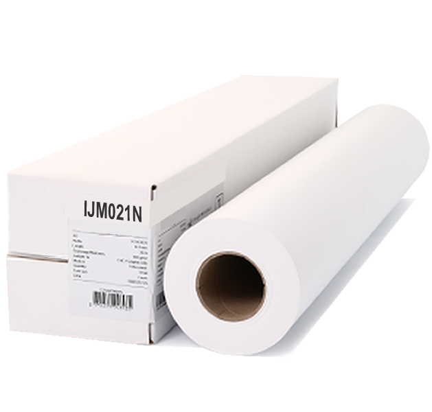 IJM021N Neutral Label Standard Inkjet CAD Printer Paper Rolls | 90gsm | 24 inch | A1+ | 610mm x 90mt | 97002673