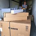Another Canon printer order leaves the GDS warehouse