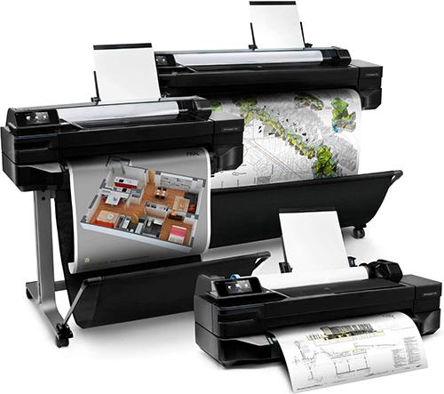 What rolls fit on T520 printers