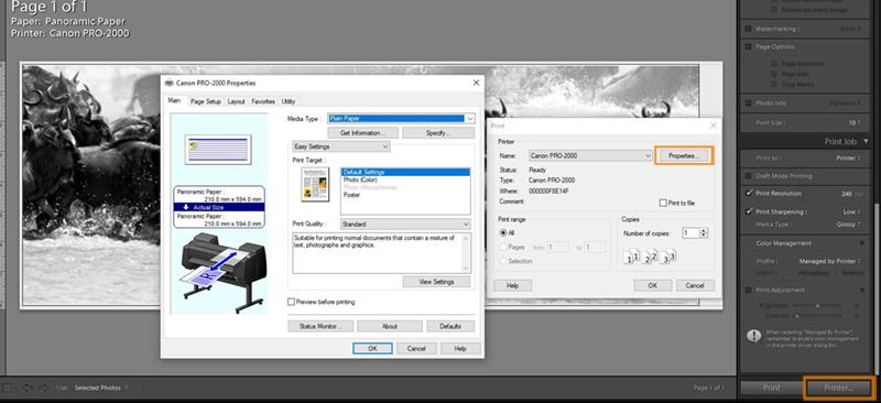 Lightroom settings Lightroom settings