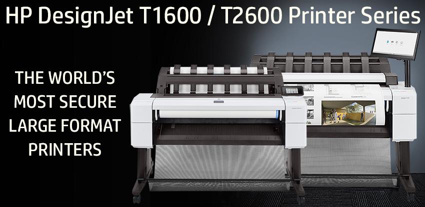 NEW HP T-Series printers
