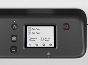 Canon imagePROGRAF TC-20 Printer Front Panel