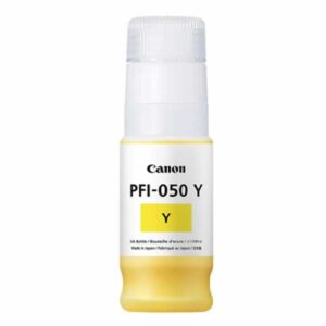 Canon PFI-050 Yellow Ink Bottle 70mls
