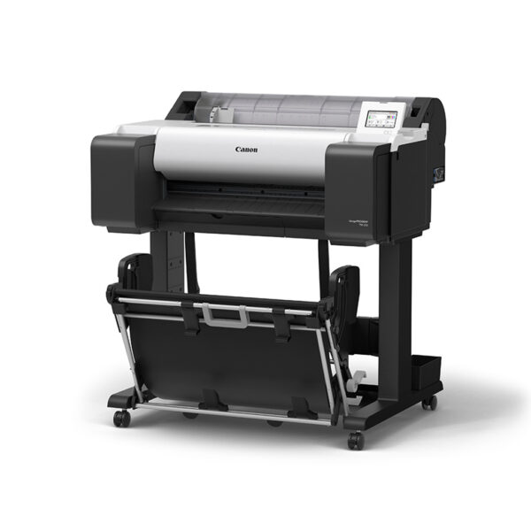 Canon TM-255 facing front-left with no printout from Graphic Design Supplies