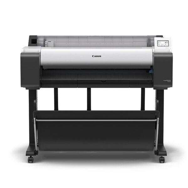 Canon TM-350 facing front with no printout from Graphic Design Supplies
