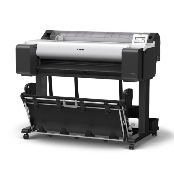 Canon TM-355 facing front-left with no printout from Graphic Design Supplies