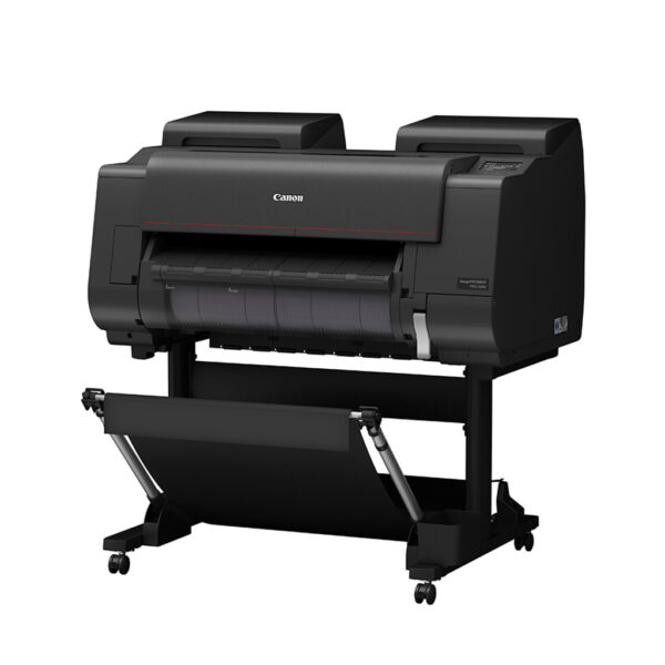 Canon PRO-2600 A1 24inch Wide Format Printer Facing Front Left Without A Print Hanging