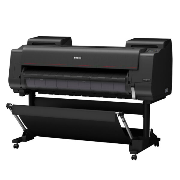Canon PRO-4600 44inch Wide Format Printer Facing Front Left Without A Print Hanging