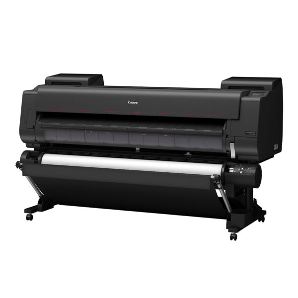 Canon PRO-6600 60inch Wide Format Printer Facing Front Left With Dual Roll Feed Unit